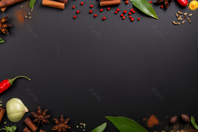 黑色背景高清调料背景素材,高清,摄影图,摄影图片,图片大全,摄影图免费下载